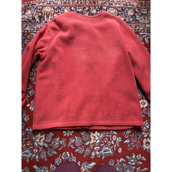 Croft and Barrow Sports Womens Sweater Medium Orange Cardigan Scarecrow Pumpkin - Picture 8 of 8